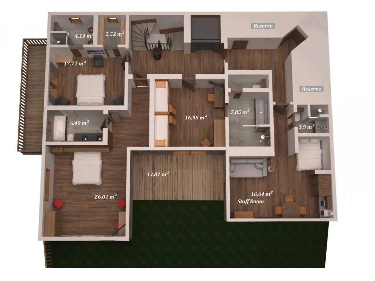 Chalet De Luxe A Meribel : Piscine, Hammam Et Proximite Telesiege - Fr-1-566-5 Les Allues