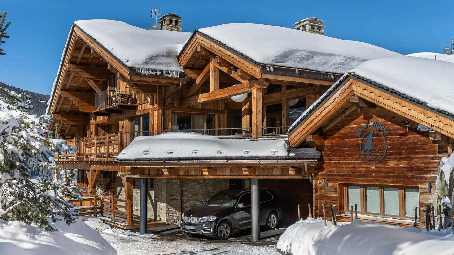 Chalet De Luxe A Meribel : Piscine, Hammam Et Proximite Telesiege - Fr-1-566-5 Les Allues